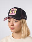 Бейсболка CAPSLAB арт. CL/0/1/CAS2/DRE1 Pop Icons Dreamland (черный / розовый)